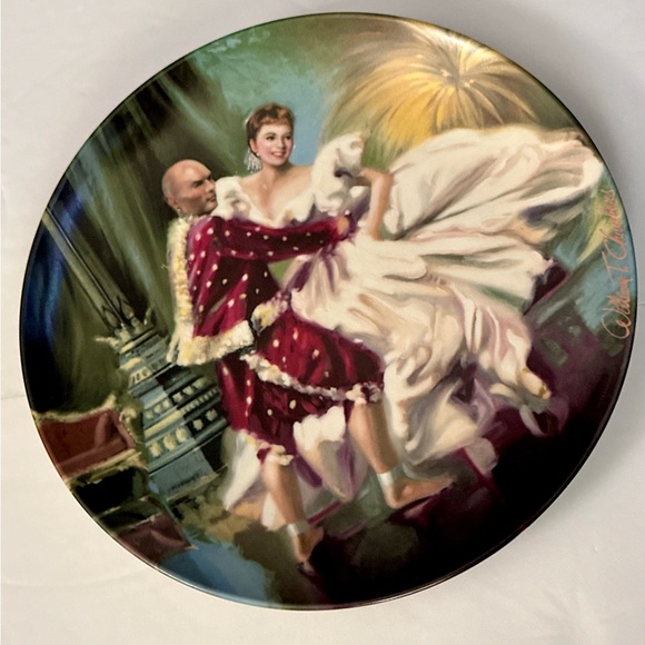 Vintage 1985 Knowles King and I Collector Plate - Shall We Dance, Rare & Limited - Picture 16 of 16